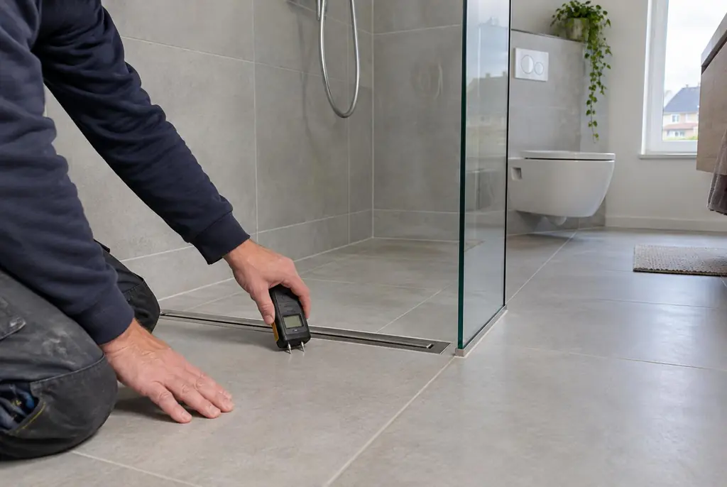 Lekdetectie Doorn – badkamer in een nieuwbouwwoning